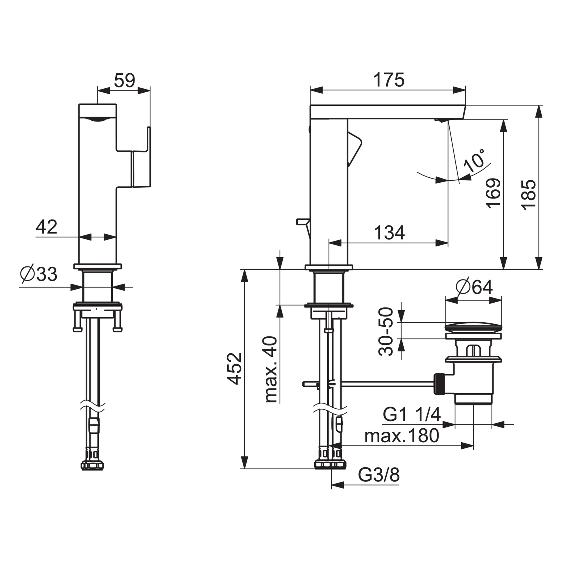 HansaSTELA Waschtischarmatur Hansastela 2021 Einhebelmischer Chrom HansaSTELA Waschtischarmatur Hansastela 2021 Einhebelmischer Chrom