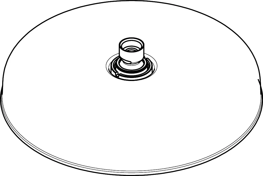 AXOR Archivio Kopfbrause 240 1jet EcoSmart, Oberfläche: Chrom
