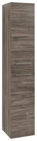 Villeroy & Boch Hochschrank „Avento“ 35 × 176 × 37,2 × 37,2 cm Stone Oak, Anschlag links, Soft Closing, 2 Türen Villeroy & Boch Hochschrank „Avento“ 35 × 176 × 37,2 × 37,2 cm Stone Oak, Anschlag links, Soft Closing, 2 Türen