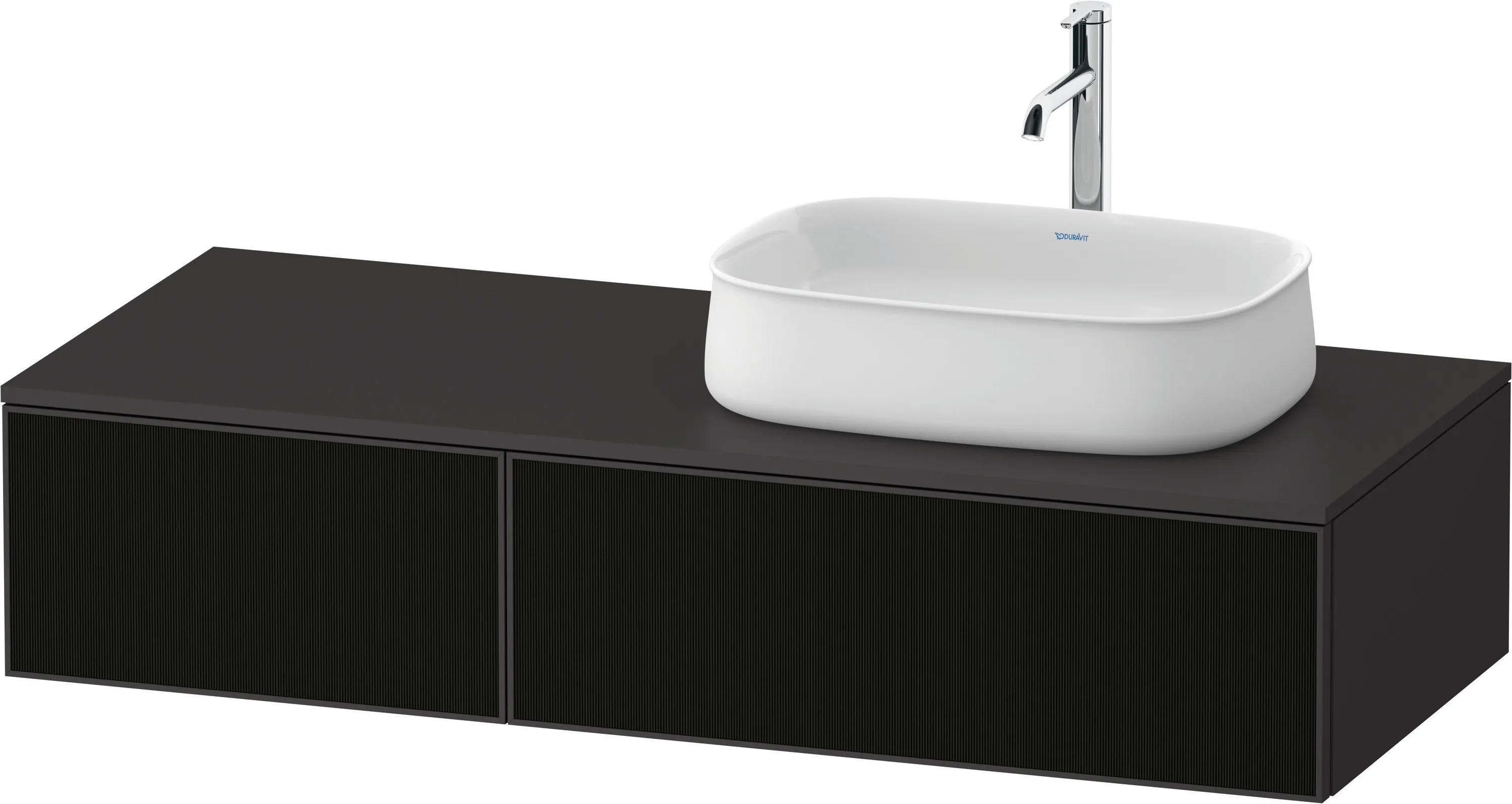 Duravit Waschtischunterschrank wandhängend „Zencha“ 130 × 28,1 × 55 cm