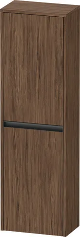 Duravit Halbhochschrank „Ketho.2“ 40 × 132 × 24 cm Nussbaum Dunkel
