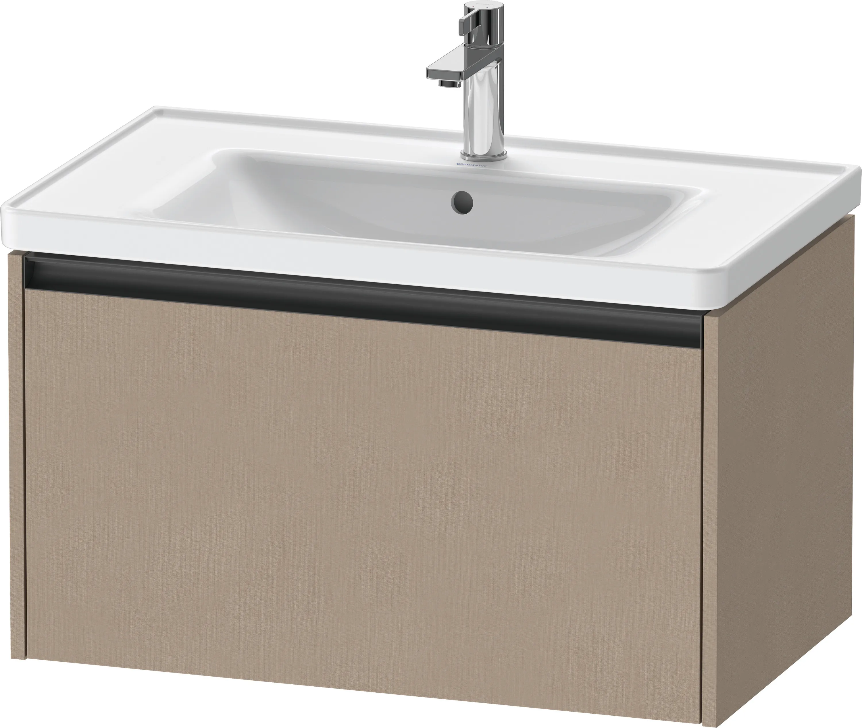 Duravit Waschtischunterschrank wandhängend „Ketho.2“ 78,4 × 44 × 45,5 cm Leinen