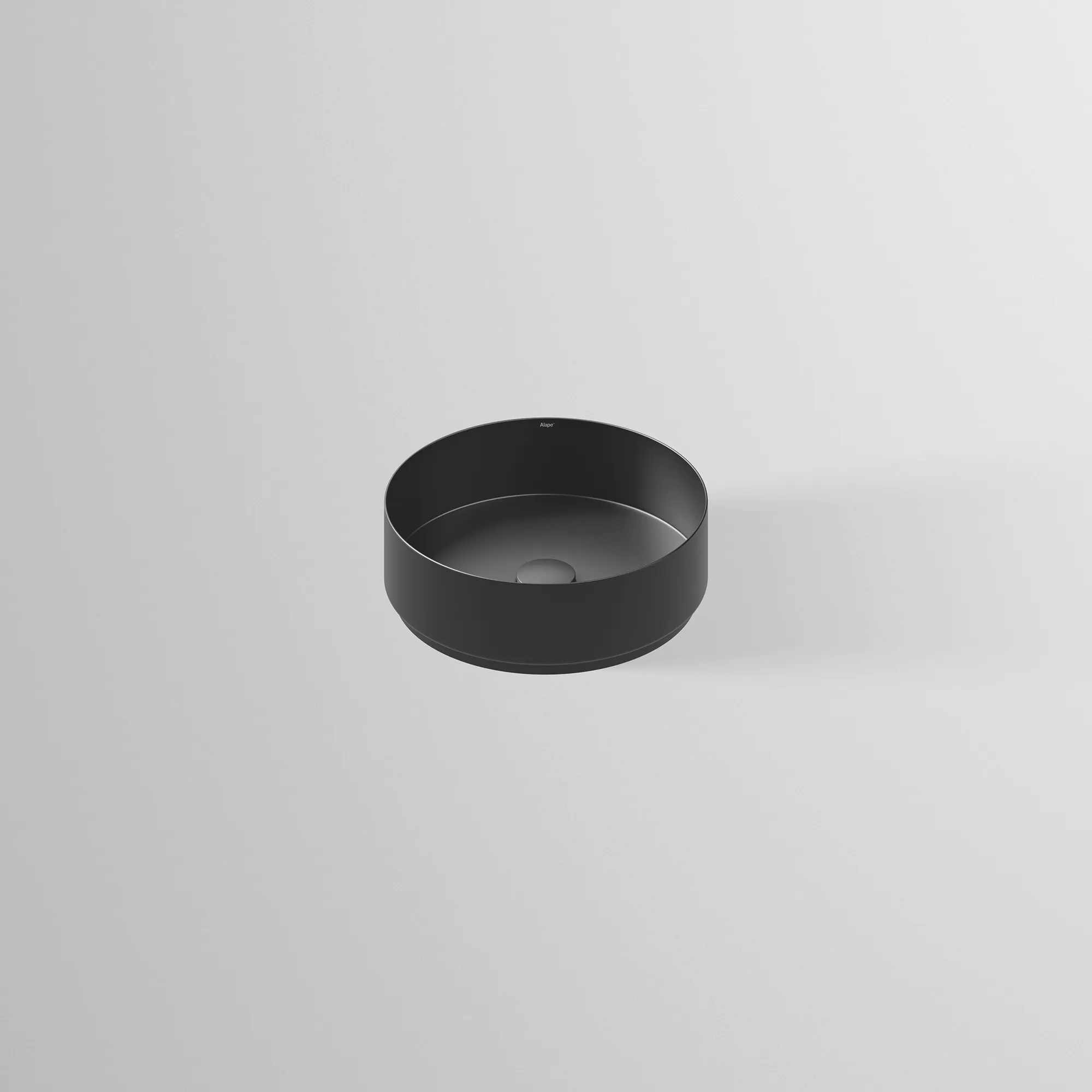 Waschbecken „KE-Serie“ 400 × 114 mm in Mattschwarz, mit ProShield Waschbecken „KE-Serie“ 400 × 114 mm in Mattschwarz, mit ProShield