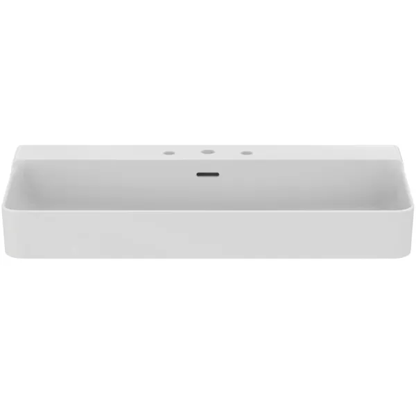 Ideal Standard Conca Waschtisch, 3 Hahnlöcher, weiß mit IdealPlus, 1000x450x165 mm