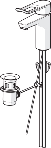 Einhebelmischer Waschtischbatterie „Clinica“ in Chrom Einhebelmischer Waschtischbatterie „Clinica“ in Chrom