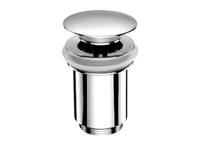 Waschtischablaufgarnitur PUSH OPEN, G 1 1/4 AG, chrom
