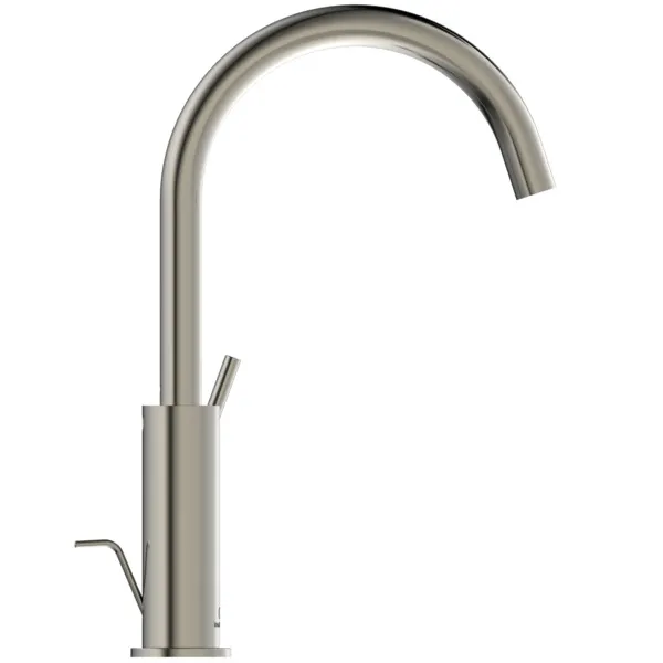 Ideal Standard Waschtischarmatur Joy Arm, hoher Auslauf, Silver Storm