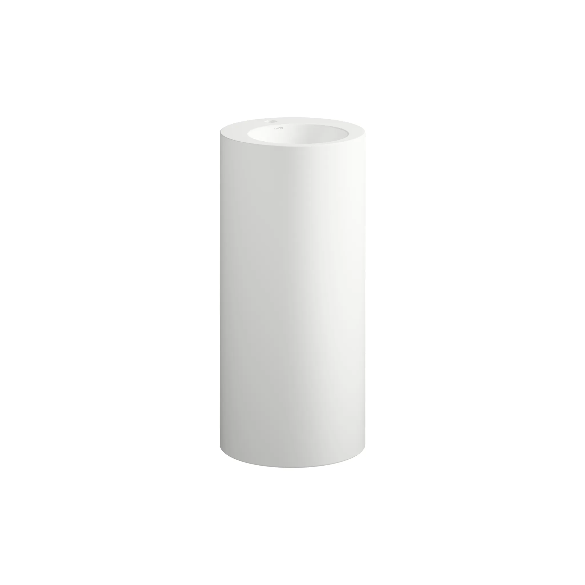 Laufen Waschtisch FORM bodenstehend rund 404 x 444 x 900 mm in weiß matt