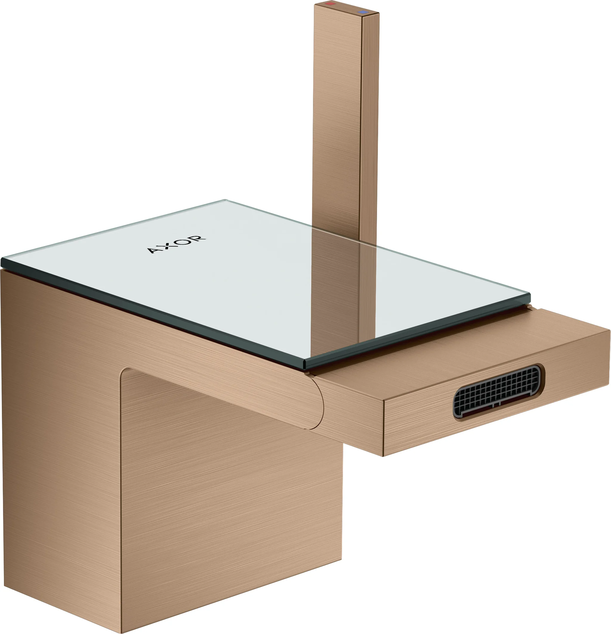 Hansgrohe AXOR MyEdition Glasplatte 117 mm abnehmbar Hansgrohe AXOR MyEdition Glasplatte 117 mm abnehmbar