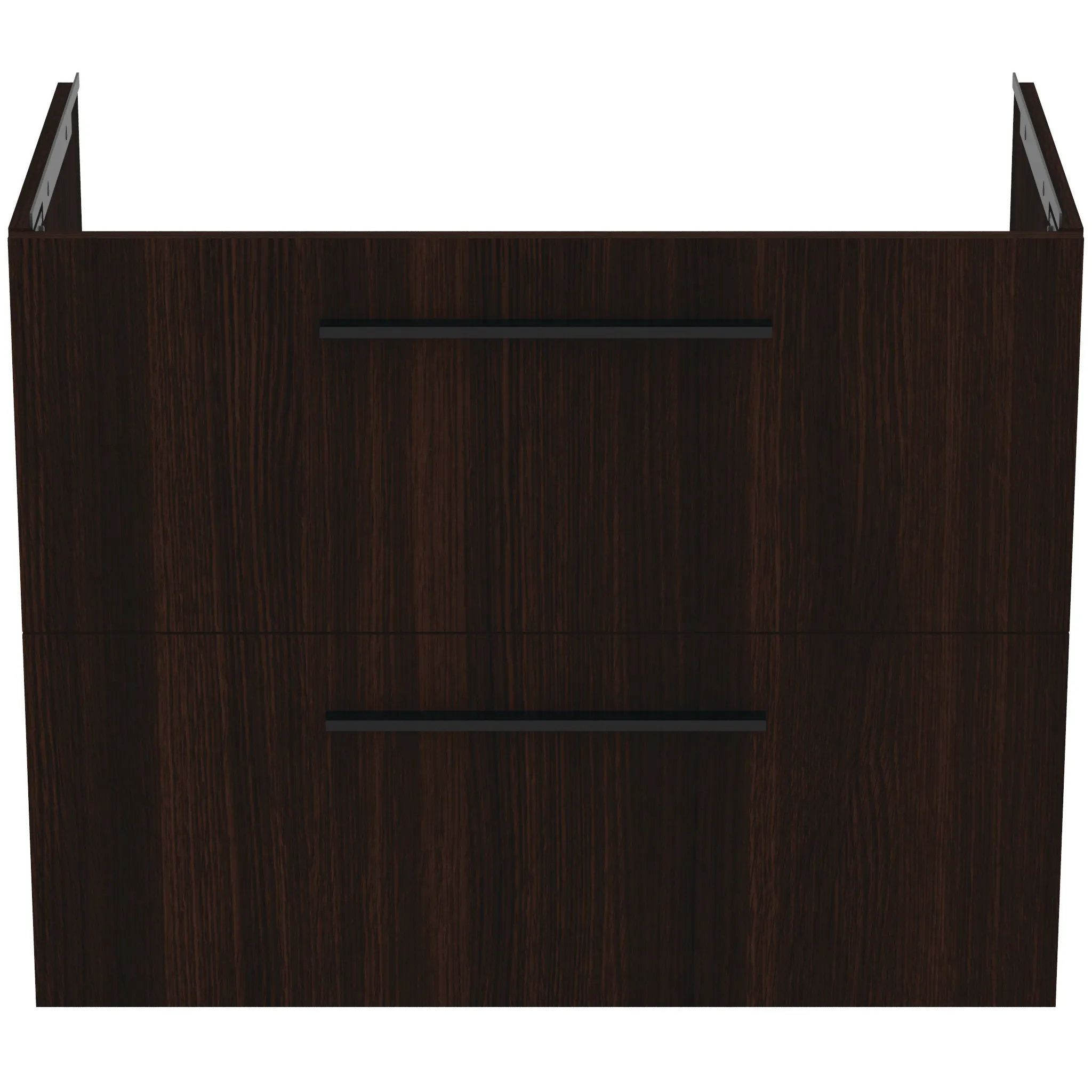 Ideal Standard i.life A Möbelwaschtischunterschrank, Coffee Oak, 800x440x630 mm, 2 Auszüge mit Softclose-Mechanismus