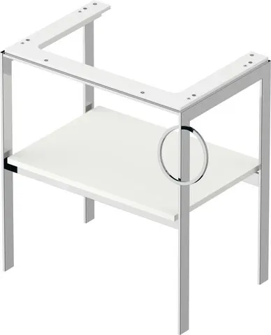 Duravit Konsole „White Tulip“ in Weiß Seidenmatt