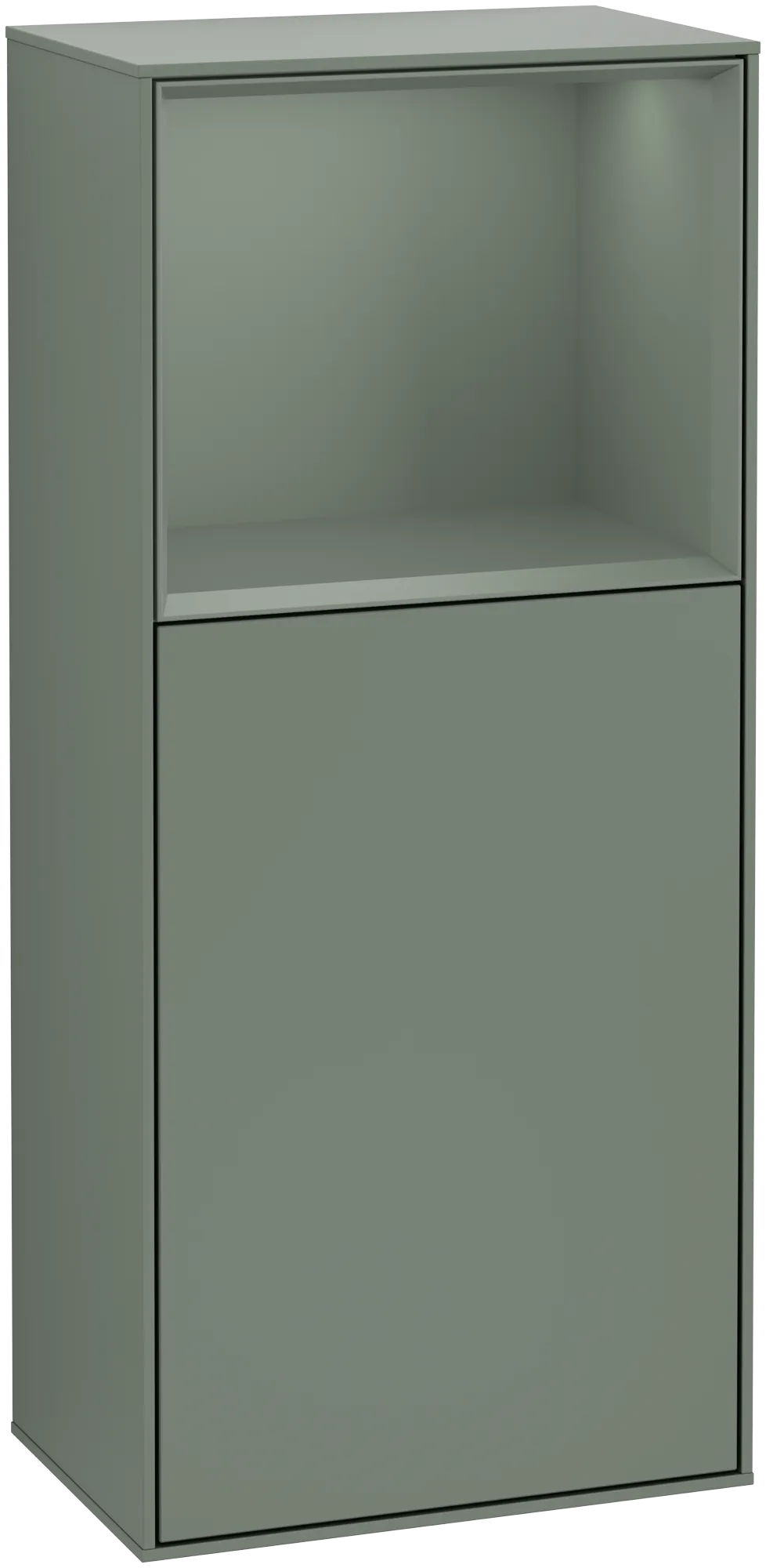 Villeroy & Boch Finion Seitenschrank F51 418x936x270mm Olive Matt Lacquer