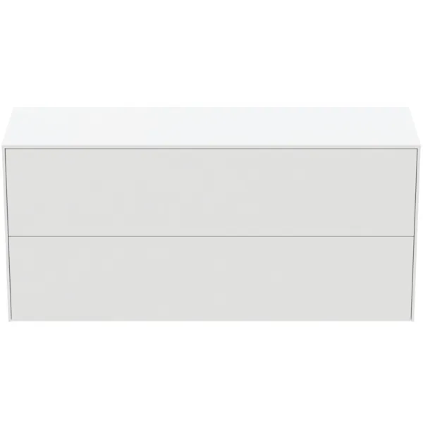 Ideal Standard Waschtischunterschrank Conca, 2 Auszüge, Weiß Ideal Standard Waschtischunterschrank Conca, 2 Auszüge, Weiß