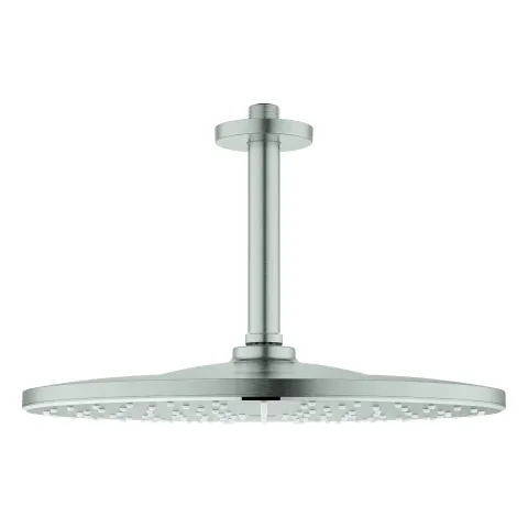 Kopfbrauseset Rainshower Mono 310 26560, Deckenauslass 142 mm, 9,5 l/min Durchflusskonstanthalter, chrom Kopfbrauseset Rainshower Mono 310 26560, Deckenauslass 142 mm, 9,5 l/min Durchflusskonstanthalter, chrom