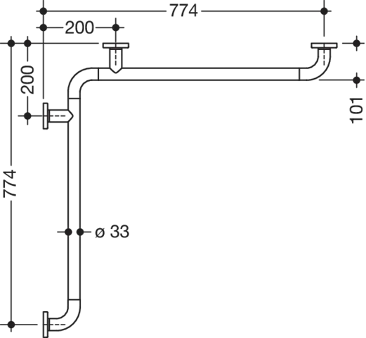 HEWI Haltegriff „Serie 801“ HEWI Haltegriff „Serie 801“