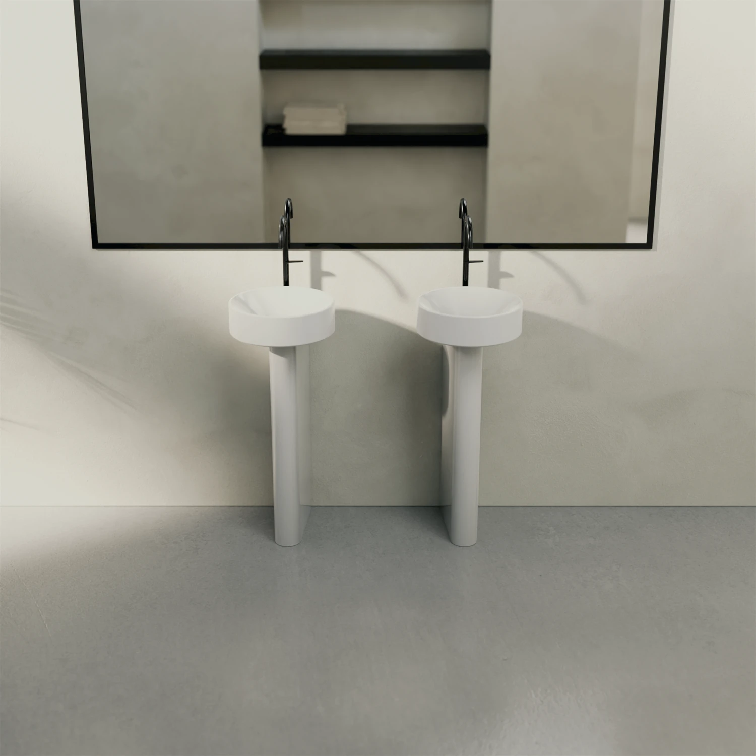 Waschtischschale „BetteSuno Pedestal“ ⌀ 34 × 86,3 cm in Star White Waschtischschale „BetteSuno Pedestal“ ⌀ 34 × 86,3 cm in Star White