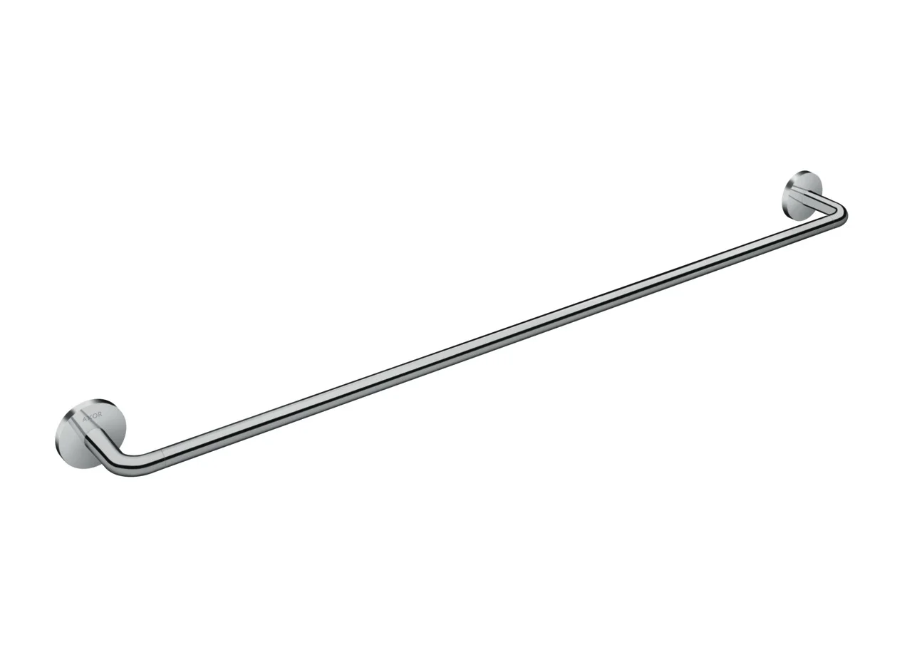 Hansgrohe AXOR Universal Circular Badetuchhalter 800 mm, Chrom, feststehend, Wandmontage mit verdeckter Befestigung