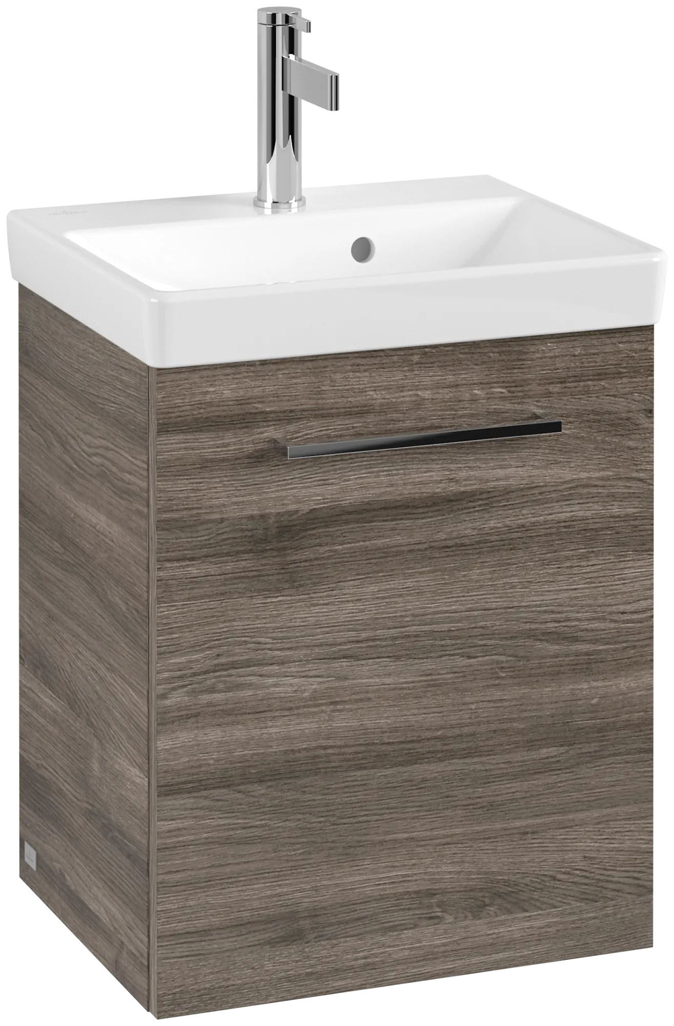 Villeroy & Boch Waschtischunterschrank mit Tür „Avento“ für Schrankwaschtisch 430 × 514 × 352 mm Stone Oak, Anschlag links, Soft Closing, 1 Tür Villeroy & Boch Waschtischunterschrank mit Tür „Avento“ für Schrankwaschtisch 430 × 514 × 352 mm Stone Oak, Anschlag links, Soft Closing, 1 Tür