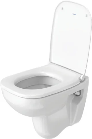 Duravit WC-Sitz „D-Code“ 35,9 × 44,2 × 5 cm in, Scharniere Kunststoff