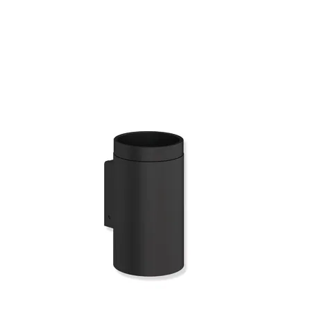 HEWI System 162 Becher mit Halter, schwarz mattem Polyamid