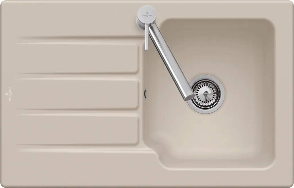 Villeroy & Boch Einbau-Küchenspülbecken „Architectura“ 45 800 × 510 × 220 mm in Fossil Villeroy & Boch Einbau-Küchenspülbecken „Architectura“ 45 800 × 510 × 220 mm in Fossil