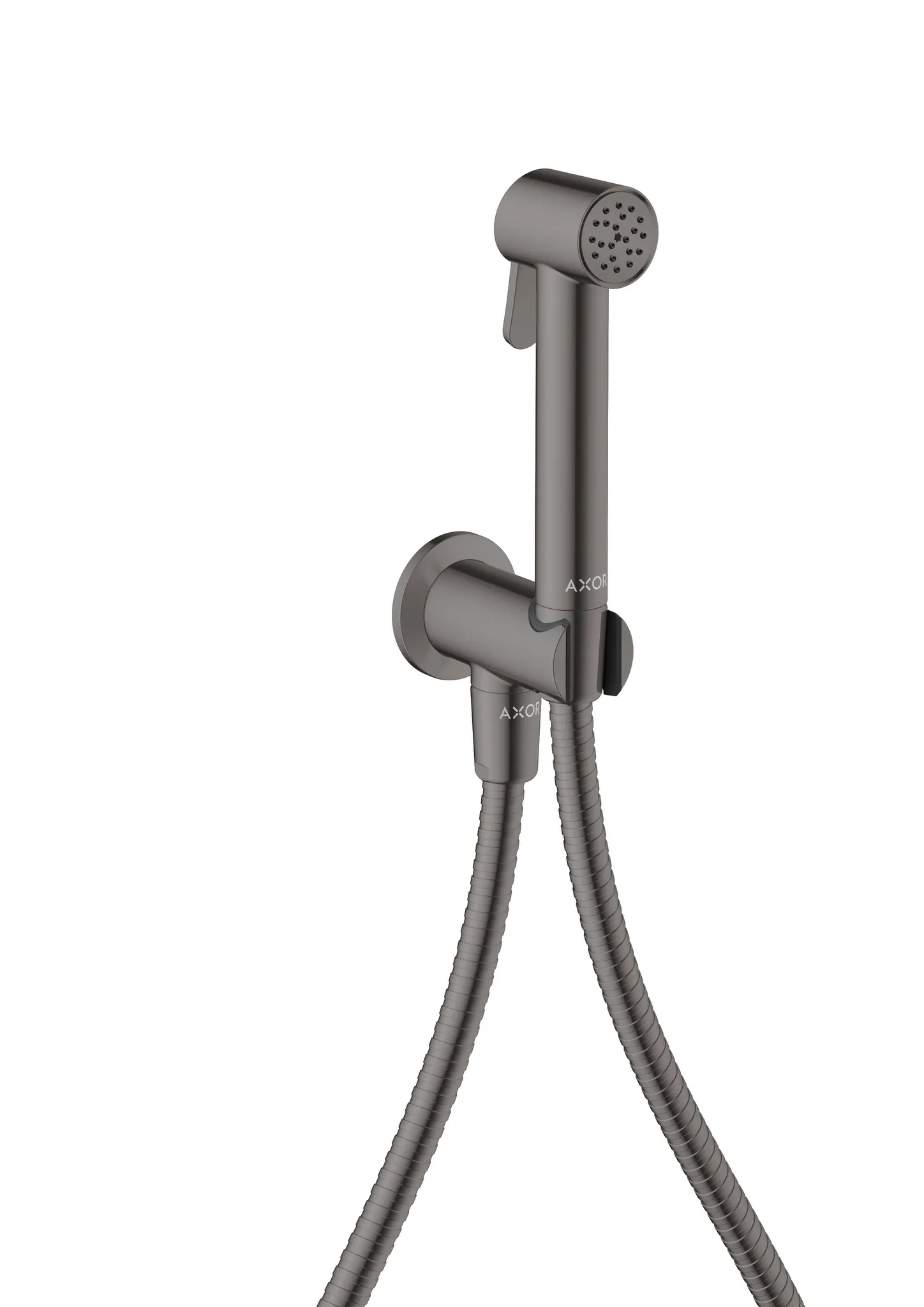 Handbrause „Axor Bidette Showers“ 0 l/min in Polished Black Chrome