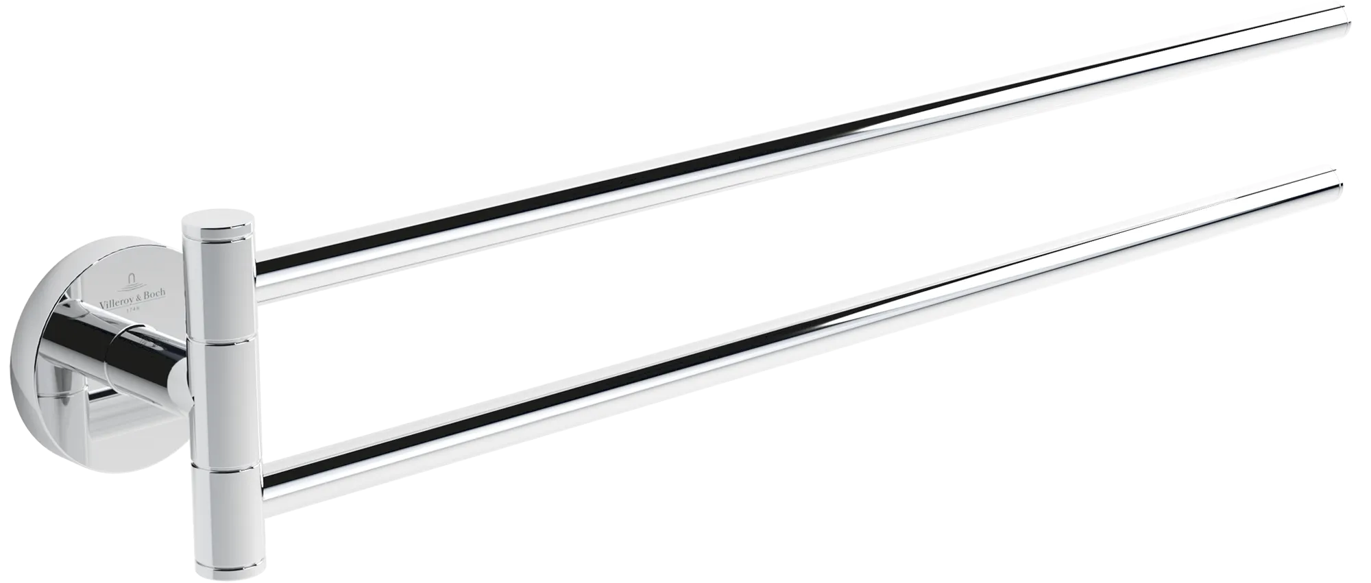 Villeroy & Boch Handtuchhalter „Elements-Tender“, Befestigung verdeckt, 1-armig in Chrom Villeroy & Boch Handtuchhalter „Elements-Tender“, Befestigung verdeckt, 1-armig in Chrom