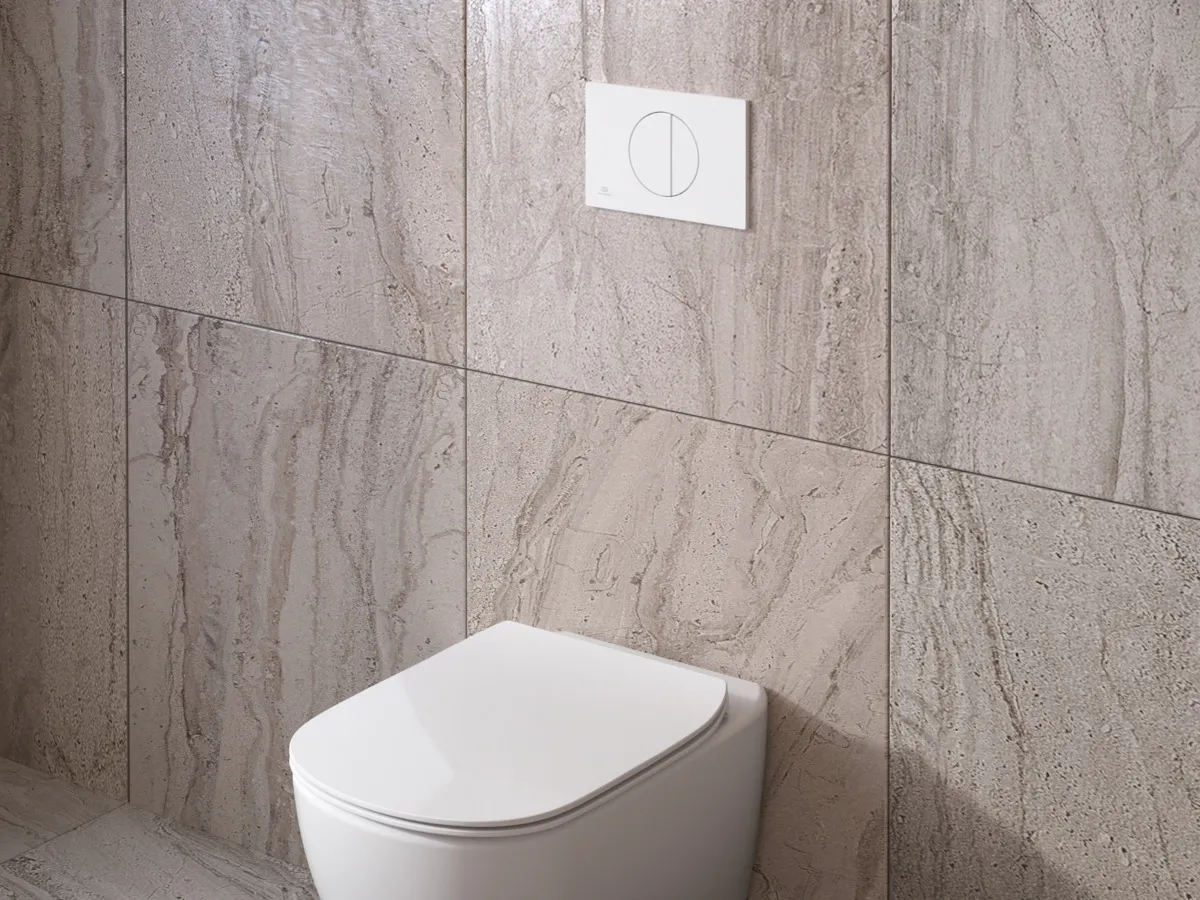 Betätigungsplatte M5 Oleas mechanische Auslösung Brushed Gold Betätigungsplatte M5 Oleas mechanische Auslösung Brushed Gold