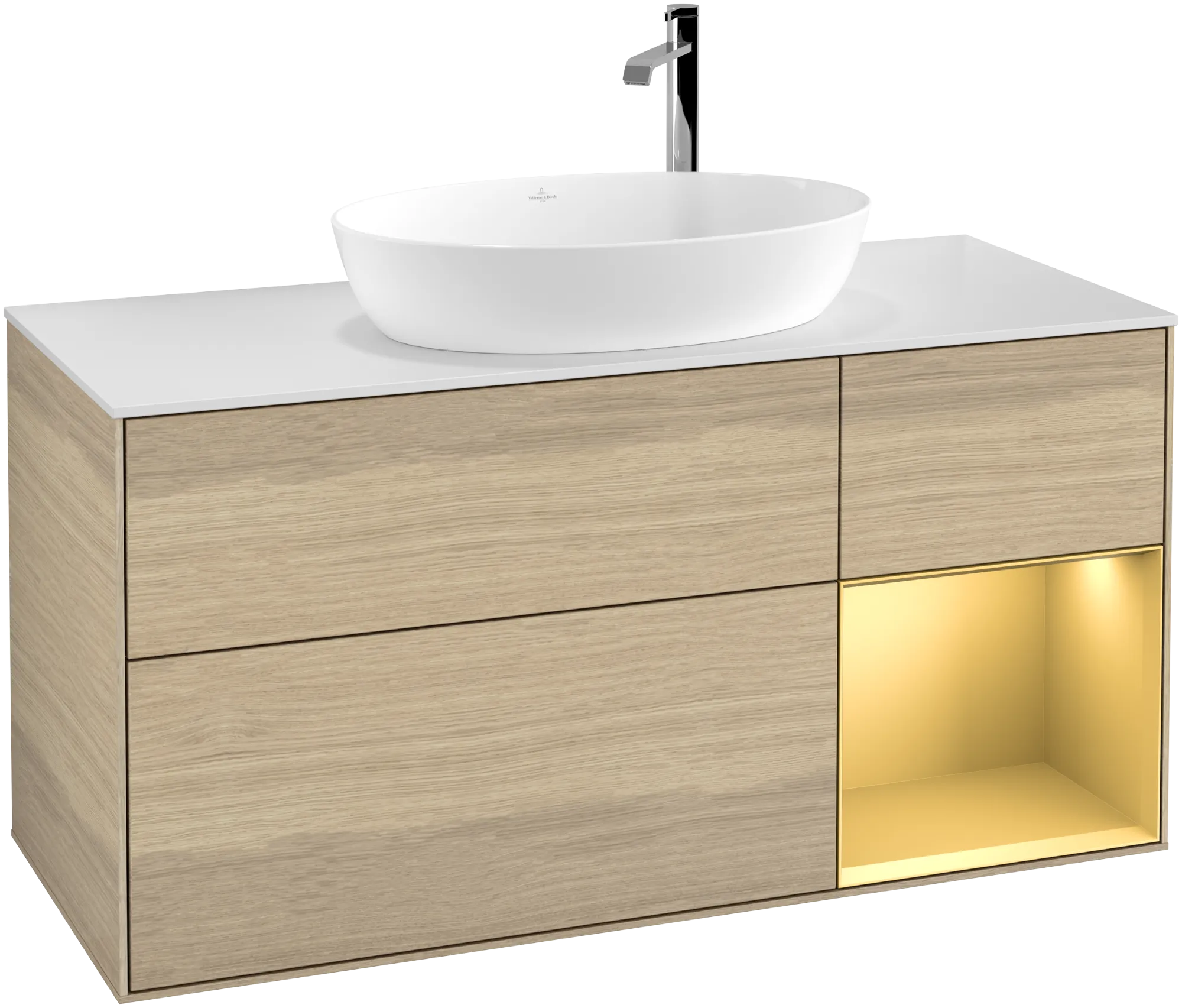 Villeroy & Boch Waschbeckenunterschrank Finion G95, 1200x603x501mm