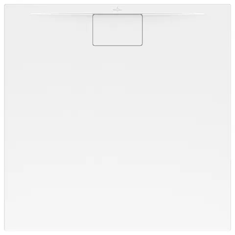 Villeroy & Boch quadrat Duschwanne „Architectura MetalRim“ 90 × 90 cm