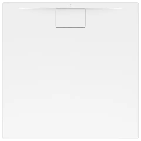 Villeroy & Boch quadrat Duschwanne Flächenbündiger Einbau „Architectura MetalRim“ Komplettset Aufbau auf Sockel 100 × 100 cm in Weiß Alpin Villeroy & Boch quadrat Duschwanne Flächenbündiger Einbau „Architectura MetalRim“ Komplettset Aufbau auf Sockel 100 × 100 cm in Weiß Alpin