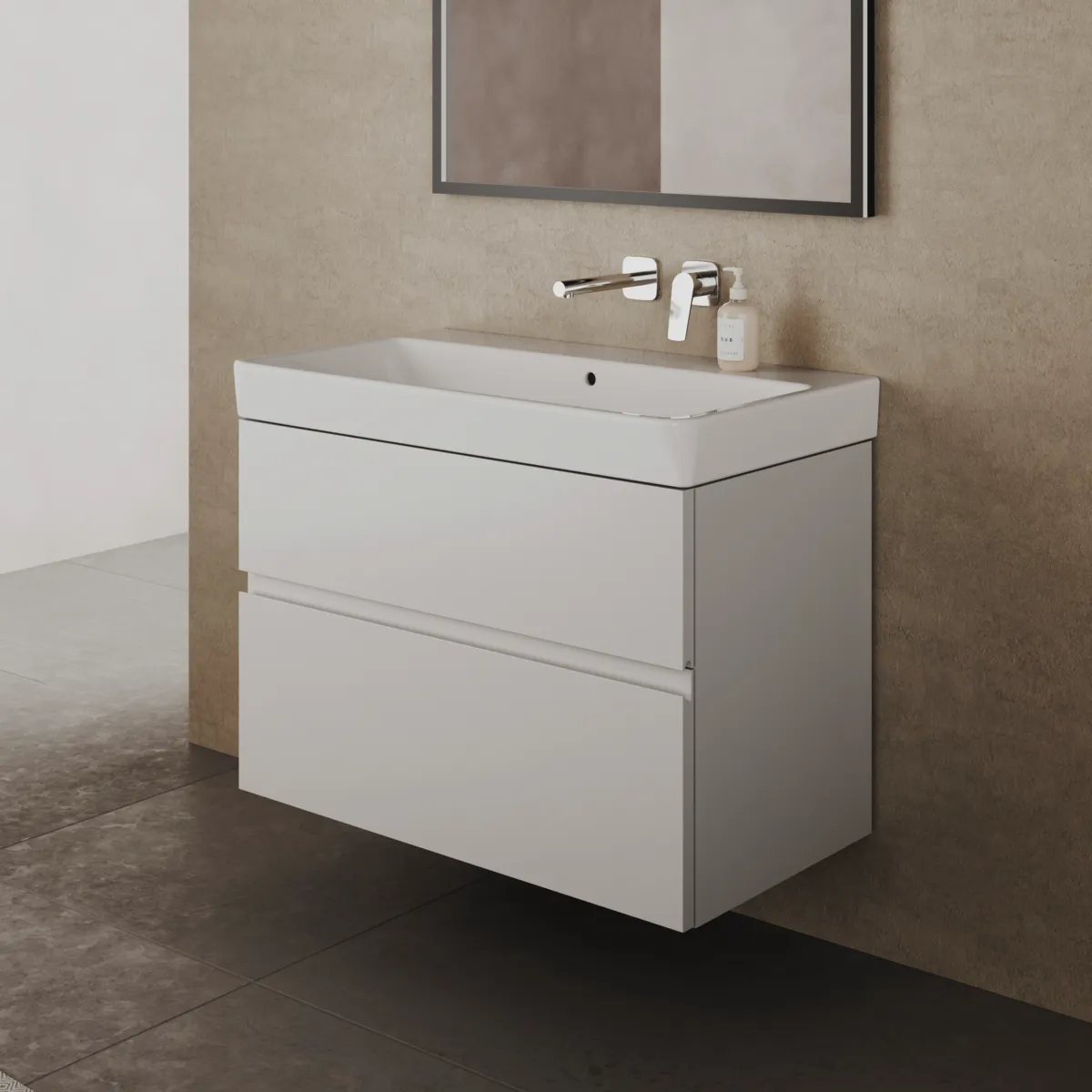 Ideal Standard Waschbecken „i.lifeB“, Hahnlochposition mittig in Weiß