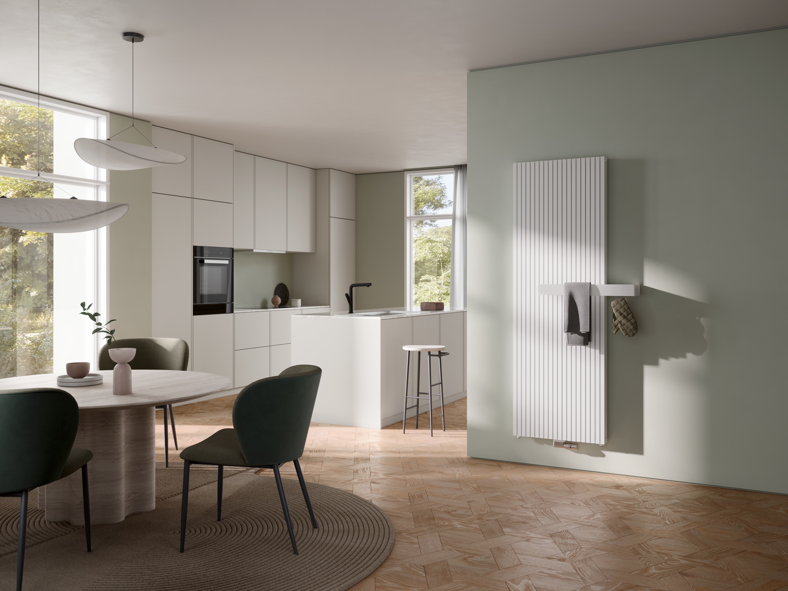Kermi Design-Heizkörper „Carr鮓 horizontale Anordnung 60 × 77,5 cm in Anthracite Grey Kermi Design-Heizkörper „Carr鮓 horizontale Anordnung 60 × 77,5 cm in Anthracite Grey