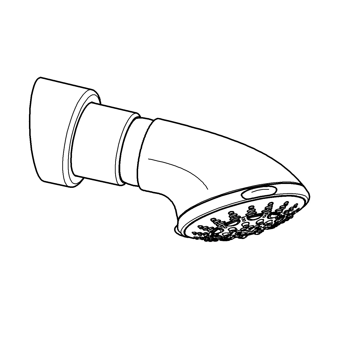 Grohe Relexa 100 Five Kopfbrause 5 Strahlarten chrom Grohe Relexa 100 Five Kopfbrause 5 Strahlarten chrom