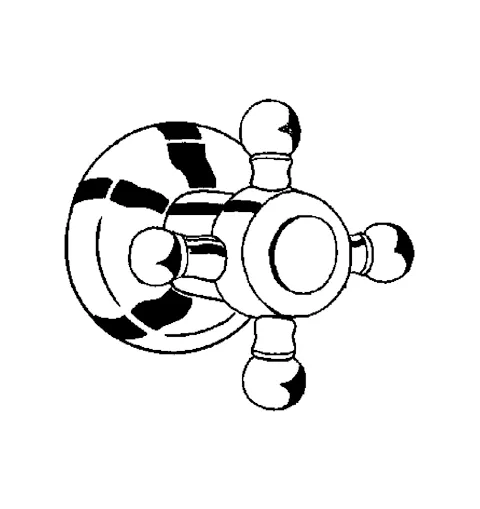 Kludi 1926 UP-Ventil Feinbau-Set vergoldet