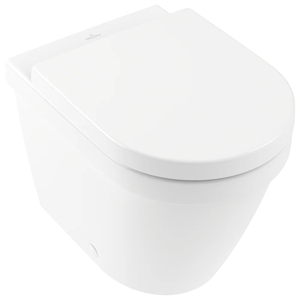 Villeroy & Boch Architectura Tiefspül-WC spülrandlos, oval, weiß Alpin CeramicPlus, 370 x 540 mm, Höhe 400 mm Villeroy & Boch Architectura Tiefspül-WC spülrandlos, oval, weiß Alpin CeramicPlus, 370 x 540 mm, Höhe 400 mm