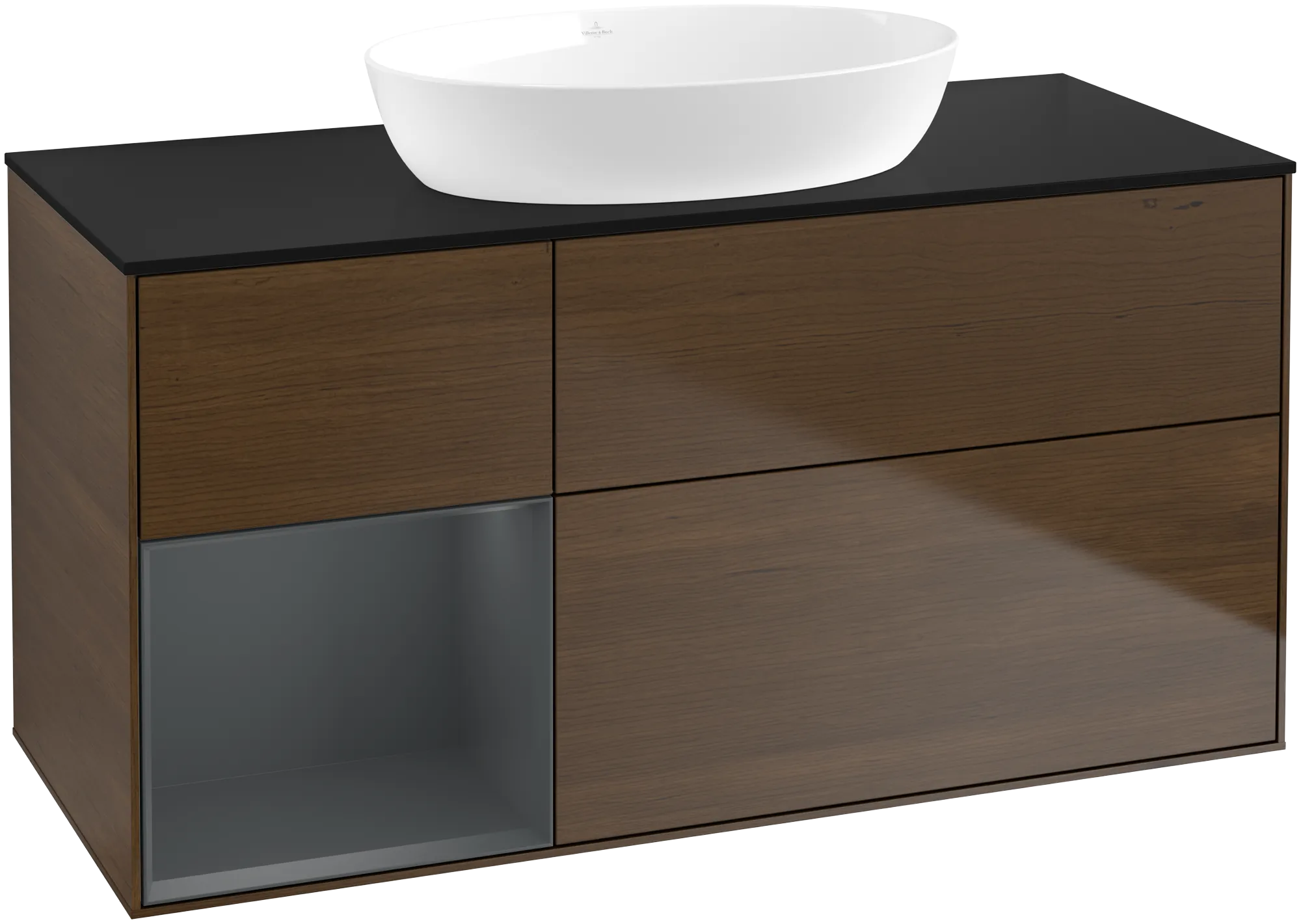 Villeroy & Boch Finion Waschbeckenunterschrank FA6 1200x603x501mm mit Beleuchtung