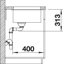 BLANCO SUBLINE 320-U