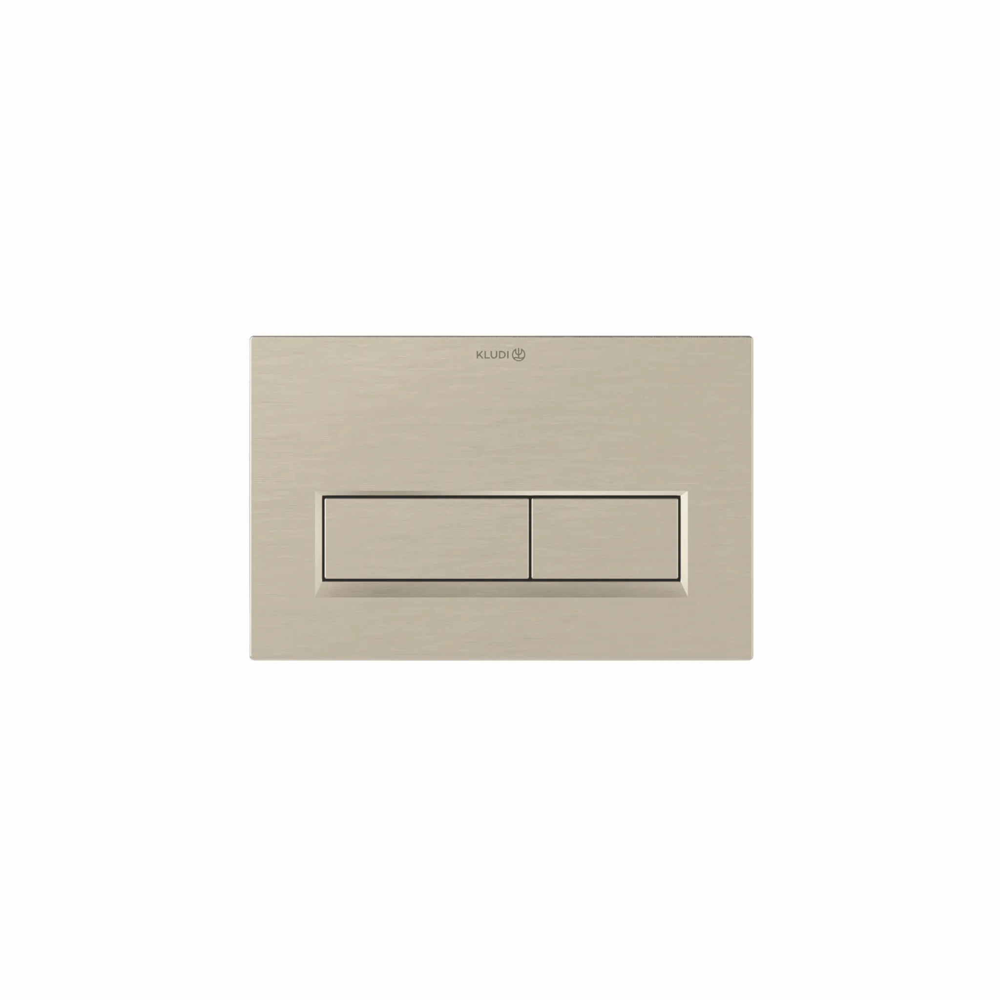 UNIFIX Betätigungsplatte Eckig 244 x 160 mm chome