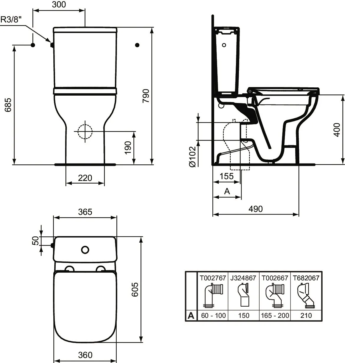 Spülkasten „i.lifeS“ 36,5 × 39 × 15 cm Spülkasten „i.lifeS“ 36,5 × 39 × 15 cm