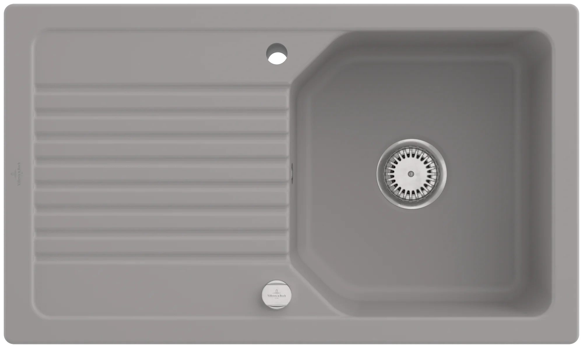 Villeroy & Boch Linara 50 Einbauspüle, 860x510mm, TitanCeram Fossil cplus