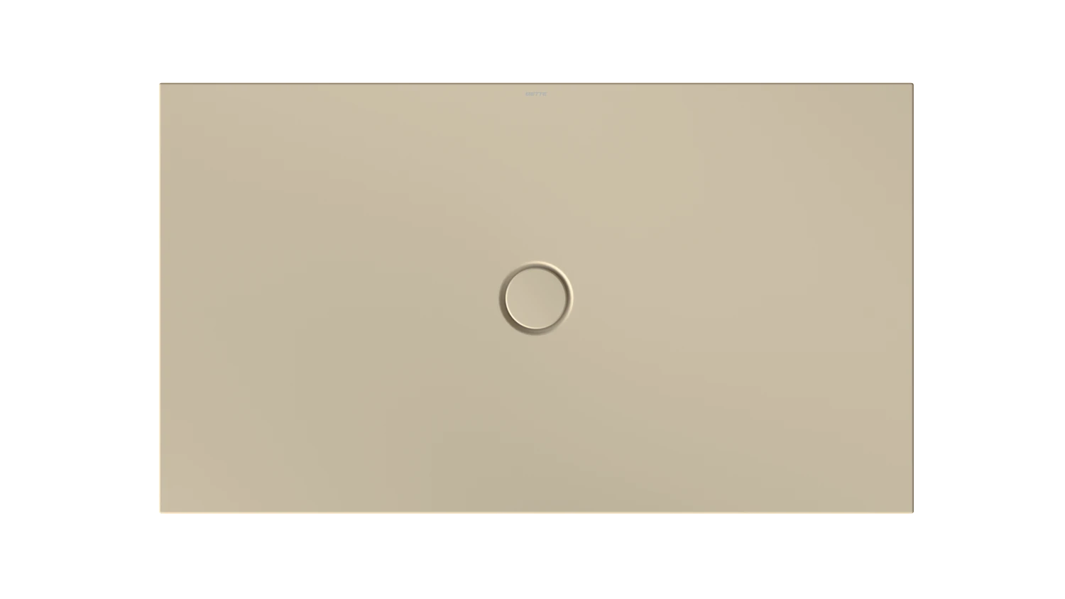 Bette rechteck Duschwanne „BetteFloor“ 1400 × 800 mm ohne Oberflächenbeschichtung, mit BetteGlasur Plus, ohne Wannenträger, in Sand