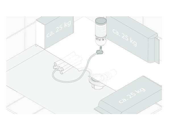 Bette Unterschäumungs-Set Bette Unterschäumungs-Set