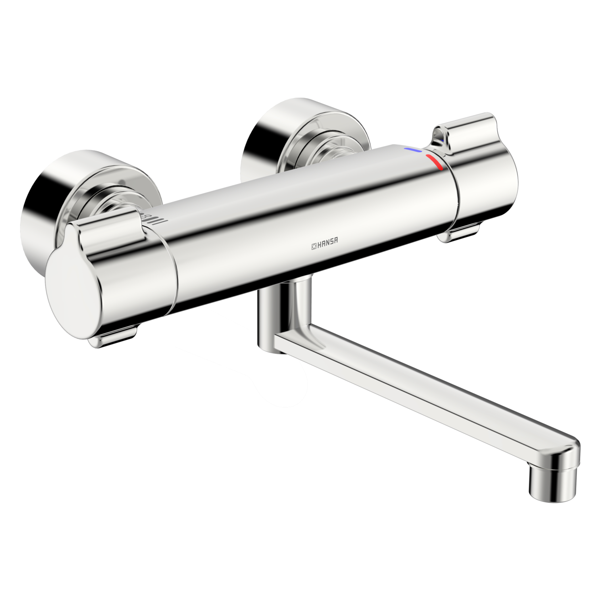 Zweihand-Waschtischarmatur „Clinica“ Ausladung 285 mm in Chrom Zweihand-Waschtischarmatur „Clinica“ Ausladung 285 mm in Chrom
