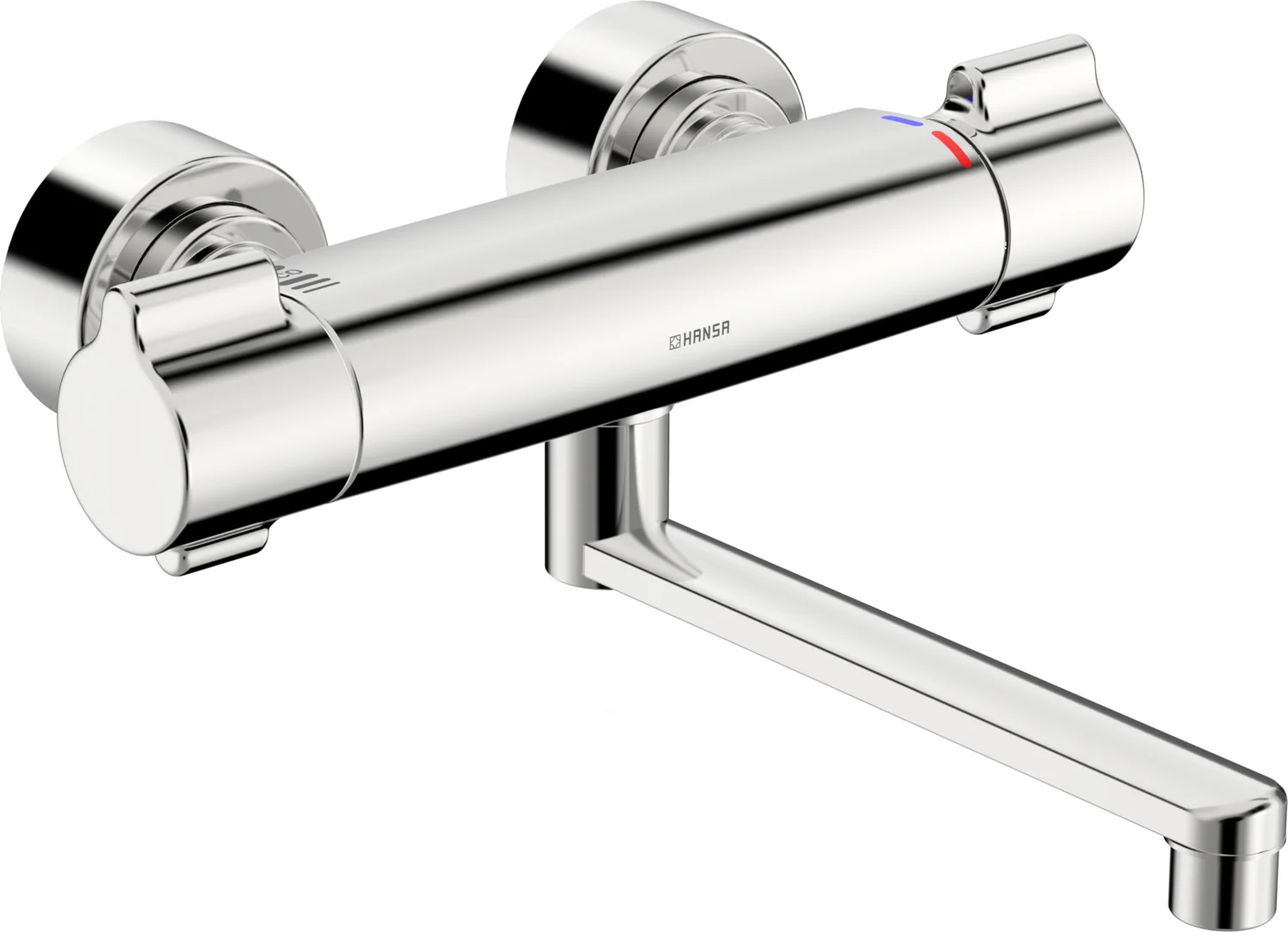 HansaCLINICA Waschtischbatterie HansaCLINICA 0880 Ausladung 285 mm Chrom