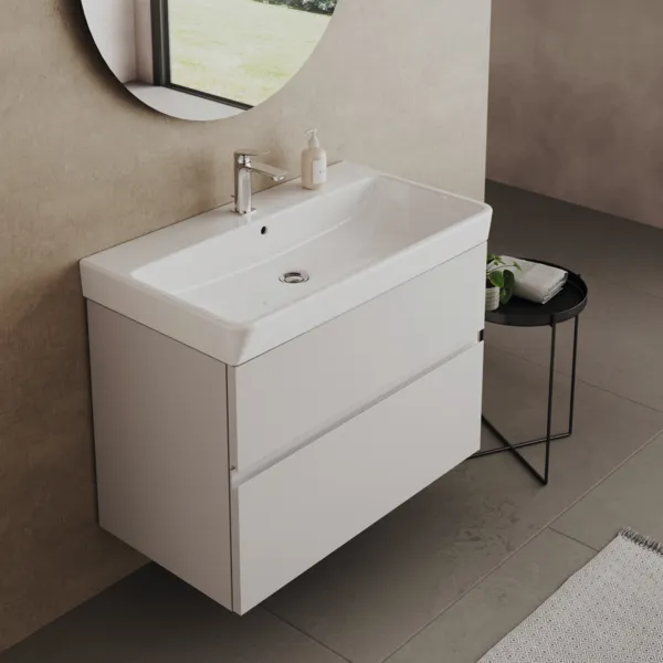 Ideal Standard Waschbecken „i.lifeB“, Hahnlochposition mittig in Weiß