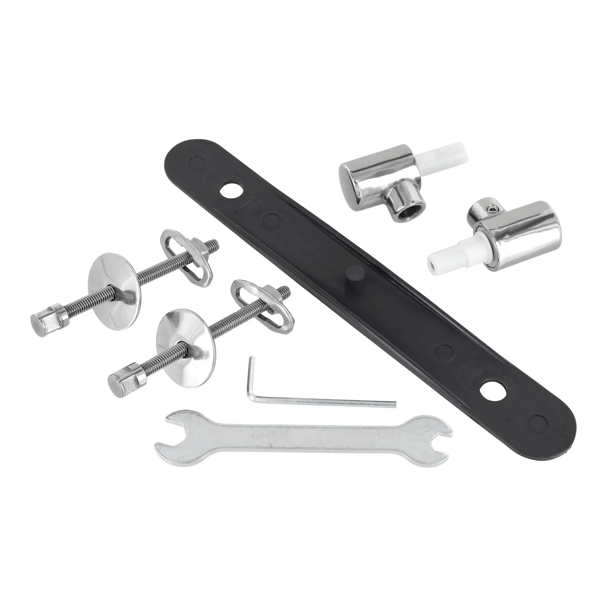 Ideal Standard Befestigungssatz Softmood für WC-Sitz Softclose Edelstahl, serienübergreifend