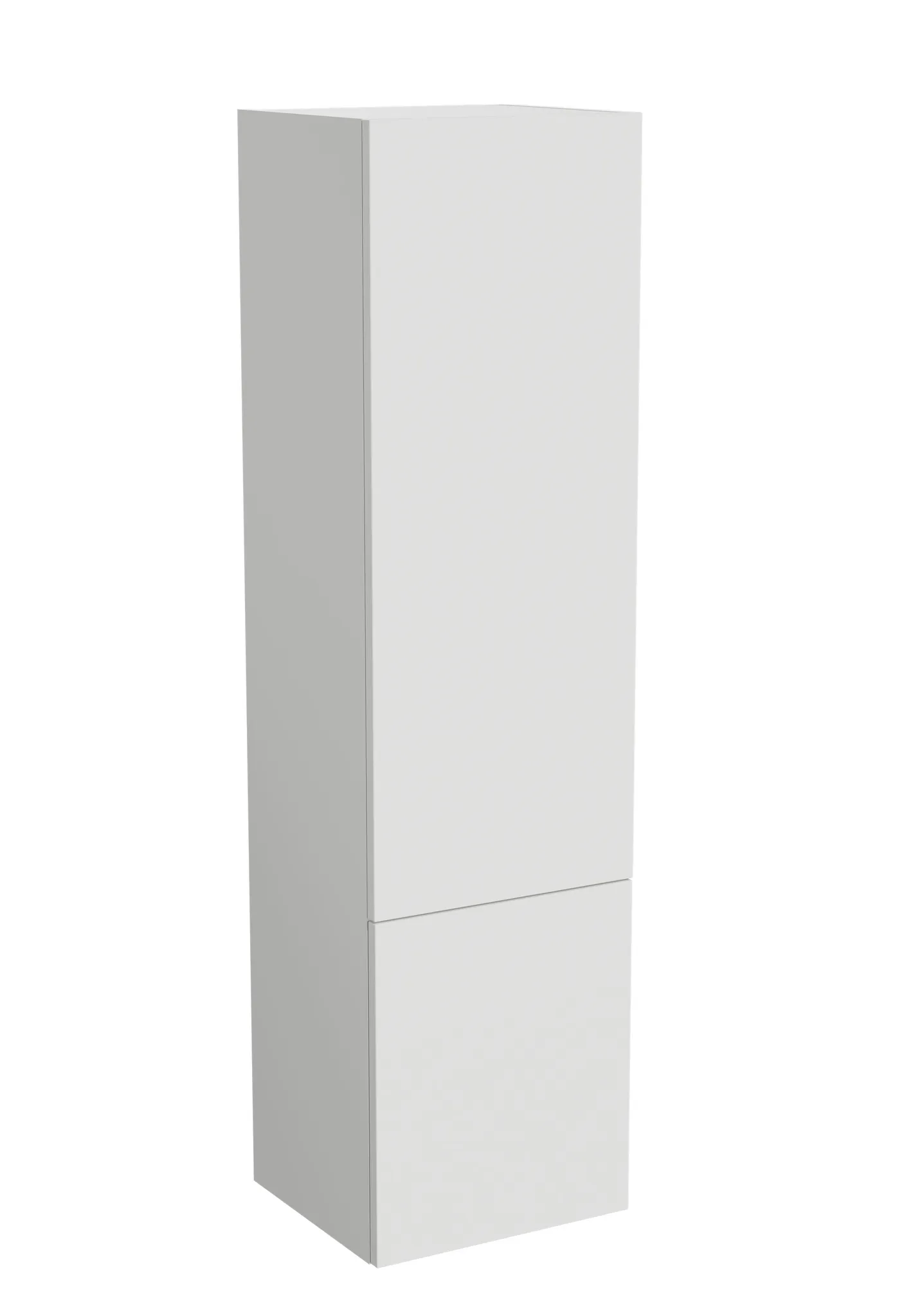 VitrA New Metropole Pure Hochschrank, links, 40x37x150 cm, Hellgrau Matt