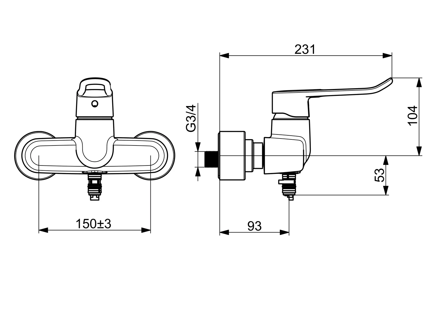HansaCLINICA Waschtischbatterie HansaCLINICA Digital+ 0155 Bügelhebel Bluetooth Chrom HansaCLINICA Waschtischbatterie HansaCLINICA Digital+ 0155 Bügelhebel Bluetooth Chrom
