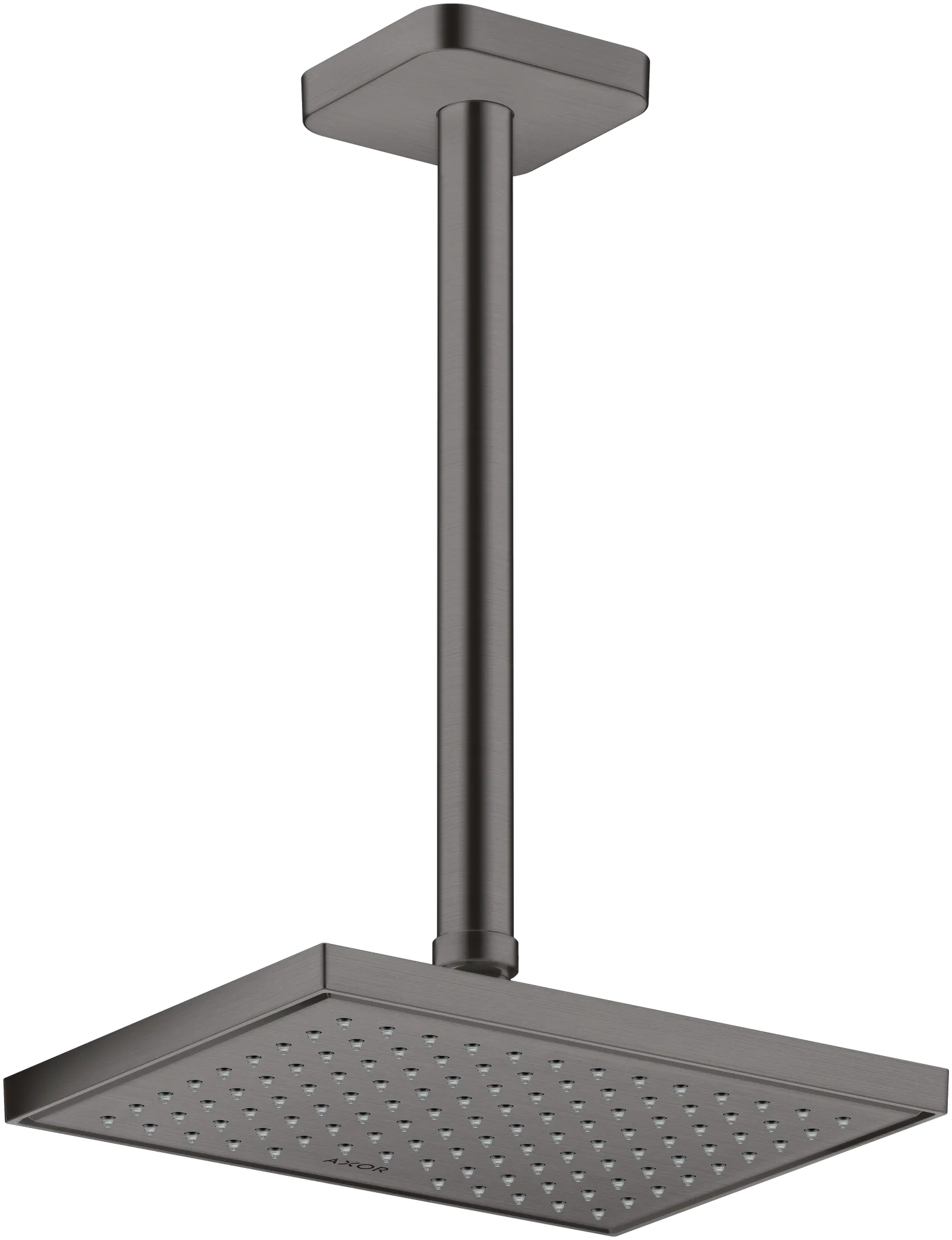 Hansgrohe AXOR ShowerSolutions Kopfbrause 245⁄185 1jet, Brushed Black Chrome Hansgrohe AXOR ShowerSolutions Kopfbrause 245⁄185 1jet, Brushed Black Chrome